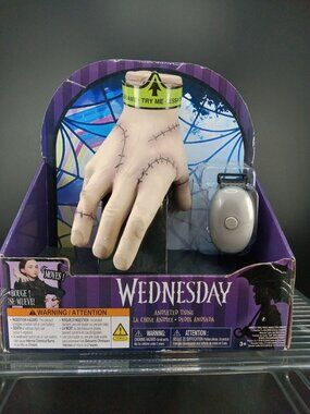 Wednesday Animated Thing Hand-Figure Moves Interactive Toy 3+